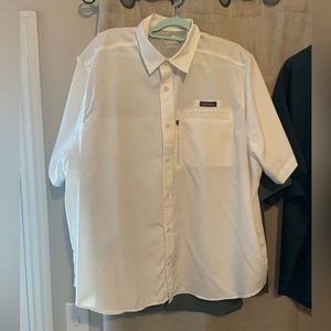 Eddie Bauer white button up